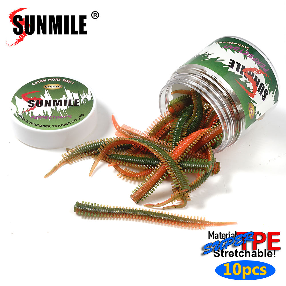 Fishing Equipment For Trout - SUNMILE 10 pezzi di esche a