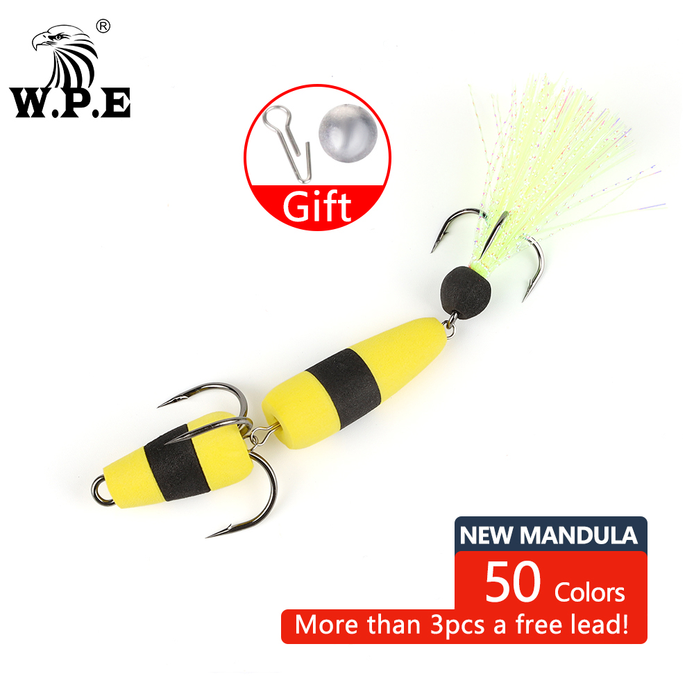 Fishing Equipment Brands - WPE Brand New MANDULA 50 colori