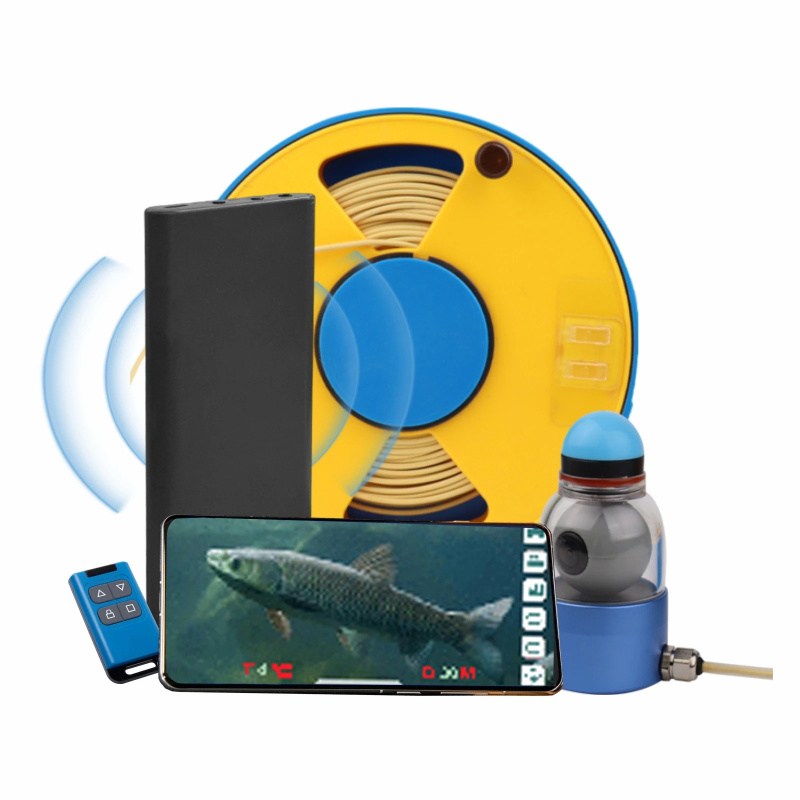 Underwater Fishing Camera - Telecamera Subacquea per Pesca, 360 Gradi