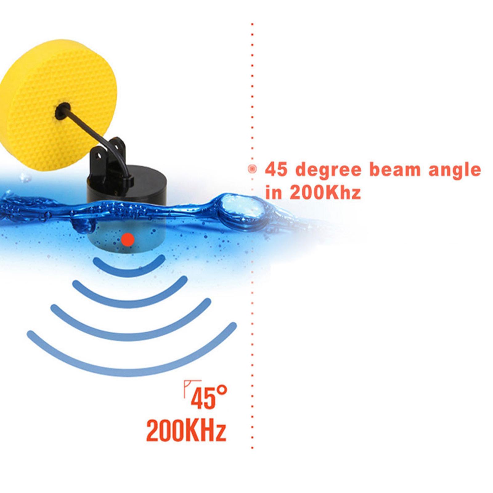 Fishing Equipment English - Ecoscandaglio Portatile con Sonar per la