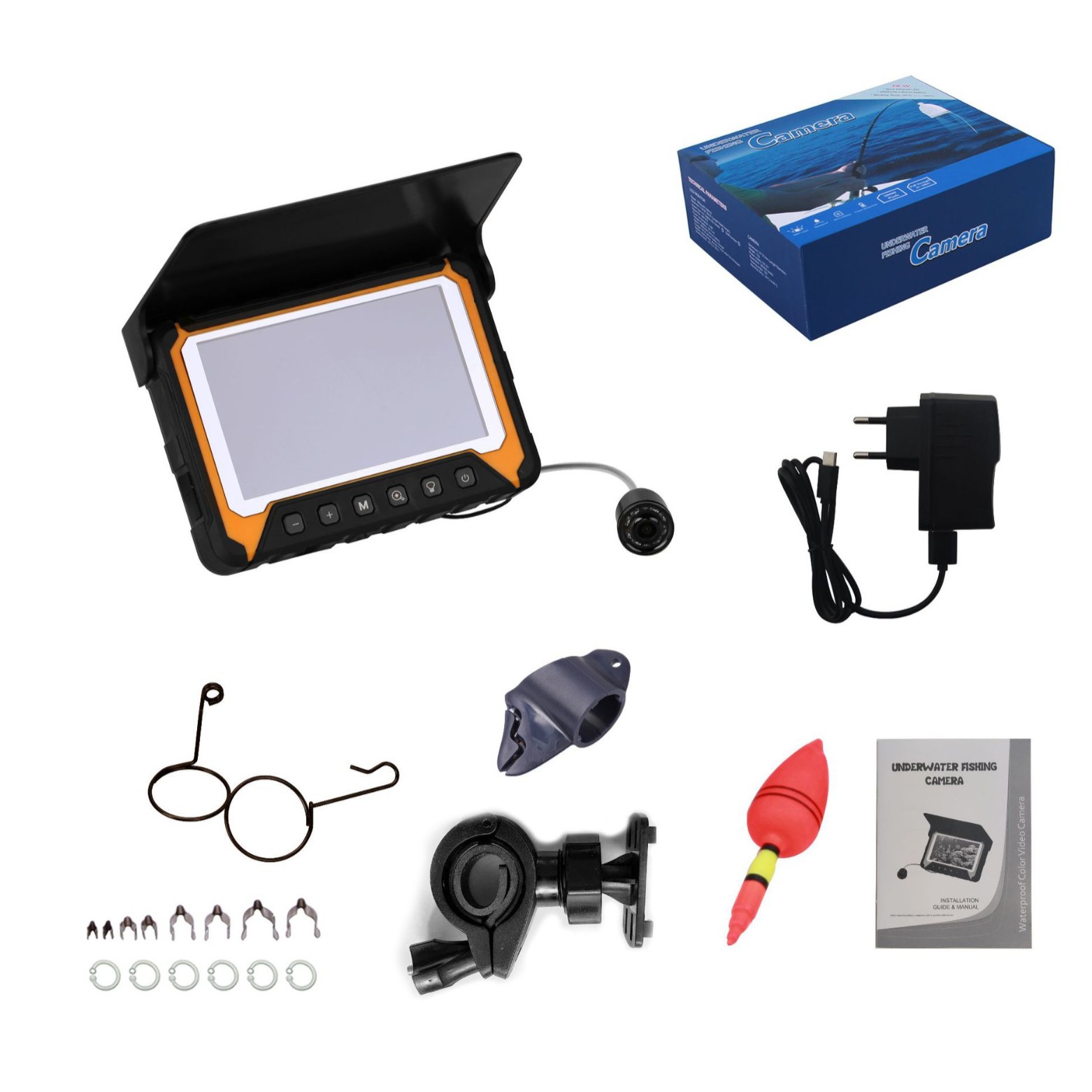 Underwater Fishing Camera - Telecamera Subacquea da Pesca con Schermo