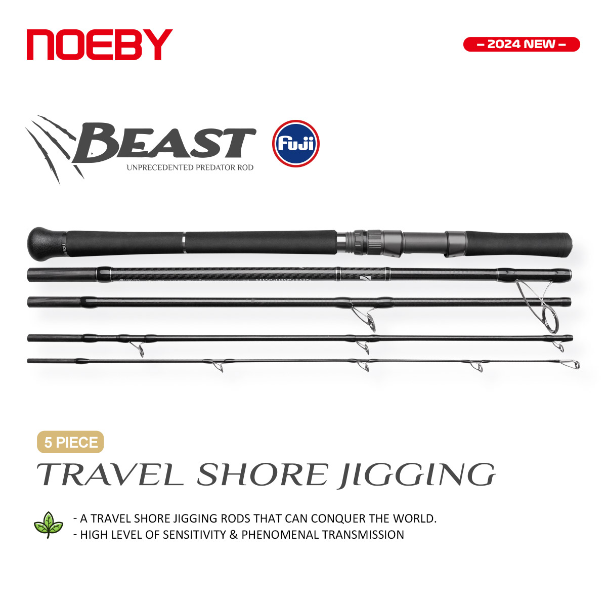 Fishing Equipment Brands - Canna da Pesca NOEBY Beast per