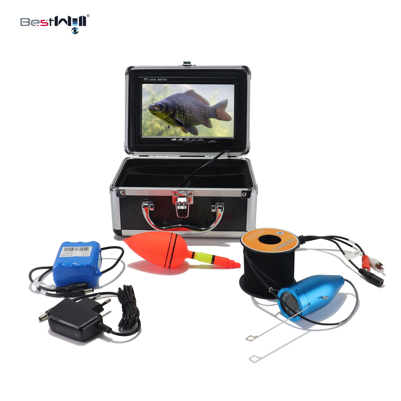 Underwater Fishing Camera - Telecamera Subacquea per Pesca con Schermo