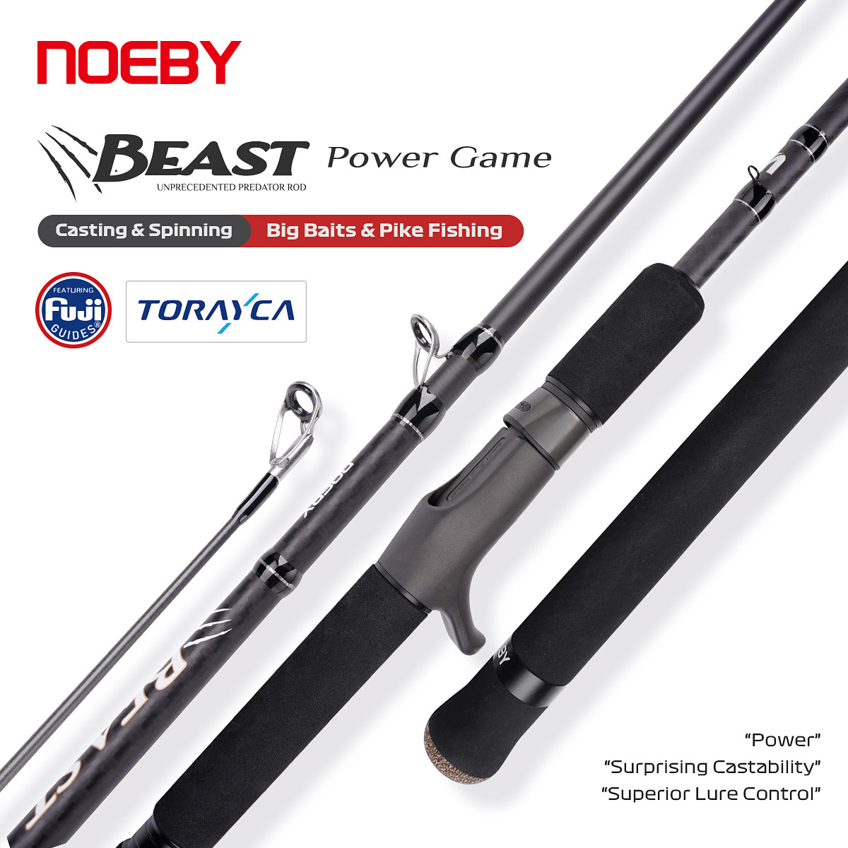 Fishing Equipment Brands - Canna da Pesca NOEBY Beast Power