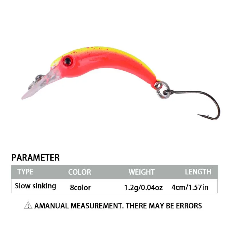 8 pezzi esca da pesca ad affon - Fishing Equipment For Trout recensione e prezzo
