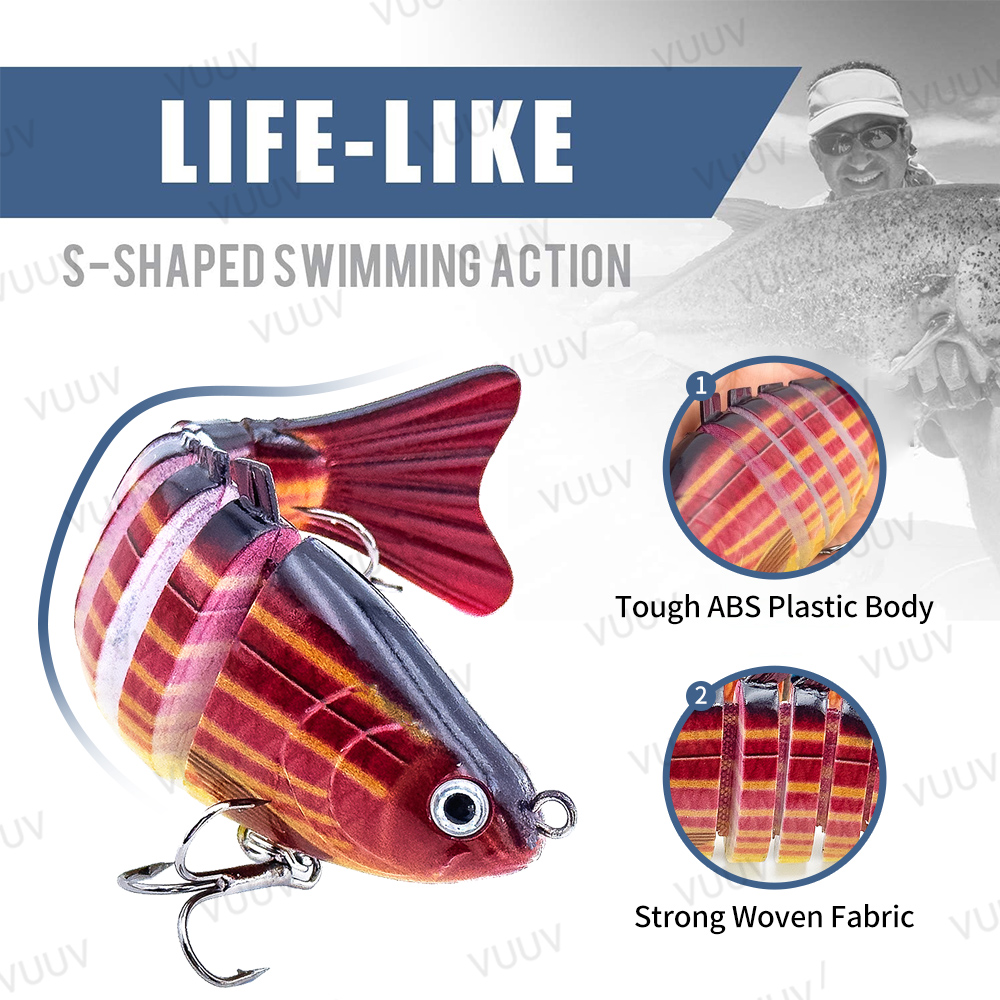 10 pz. Esche Artificiali Swimb - Fishing Equipment For Trout recensione e prezzo