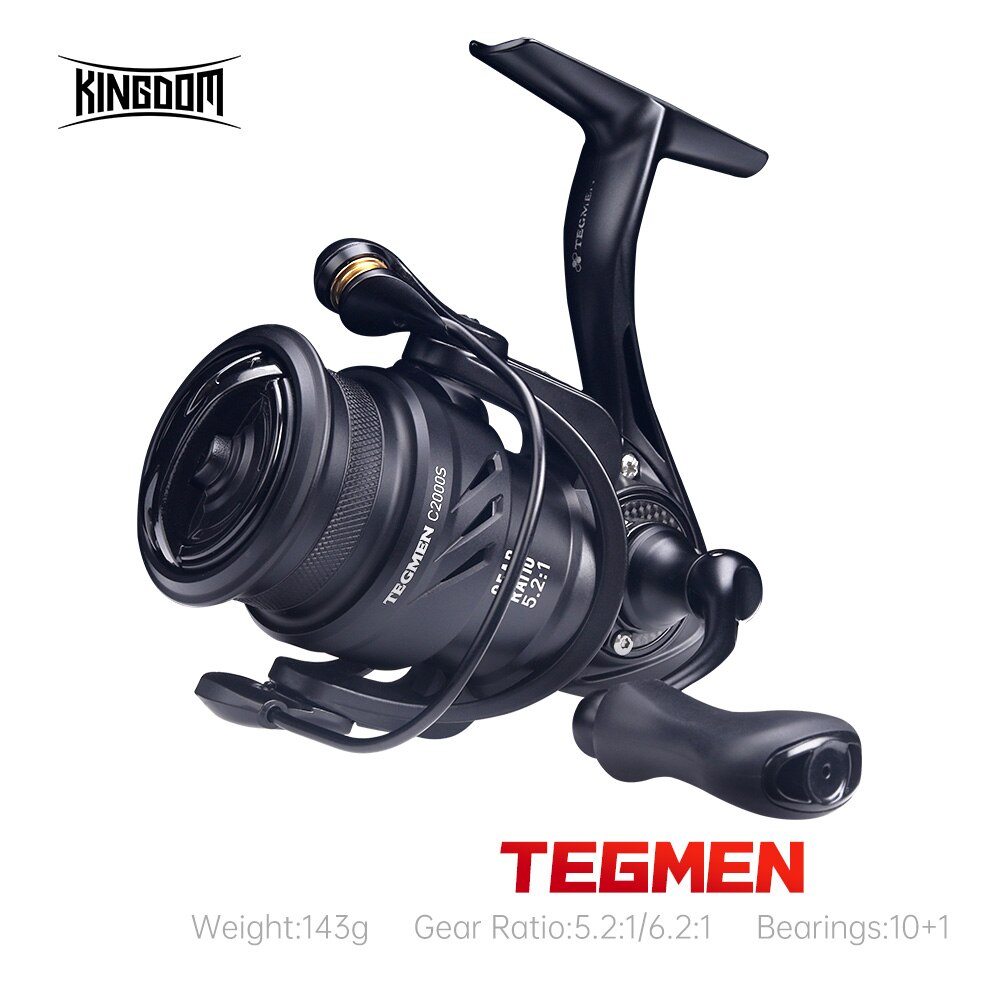 Kingdom Tegmen 5.2:1 6.2:1 143 - Daiwa Reel Fuego recensione e prezzo