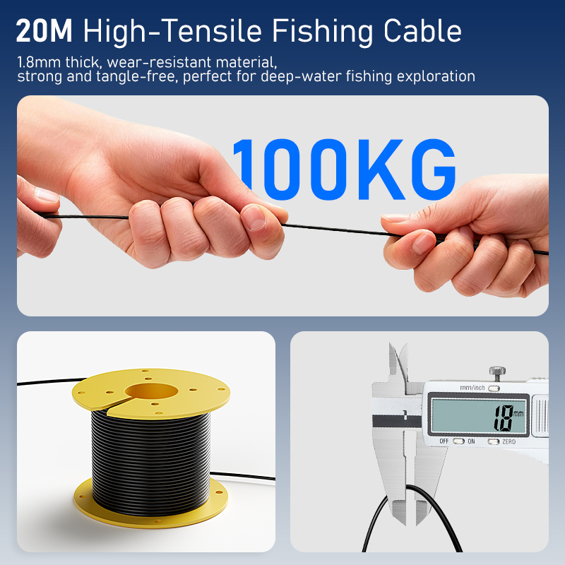 Ecoscandaglio Portatile LCD da - Underwater Fishing Camera recensione e prezzo