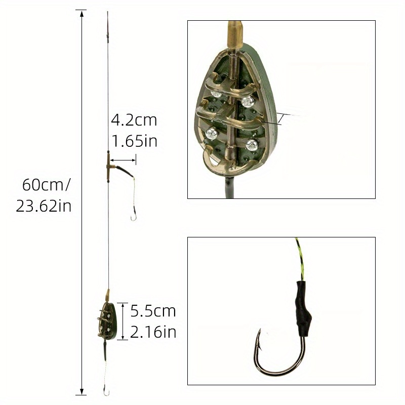 1pc Kit alimentatore per pesca - Freshwater Fishing Kit recensione e prezzo