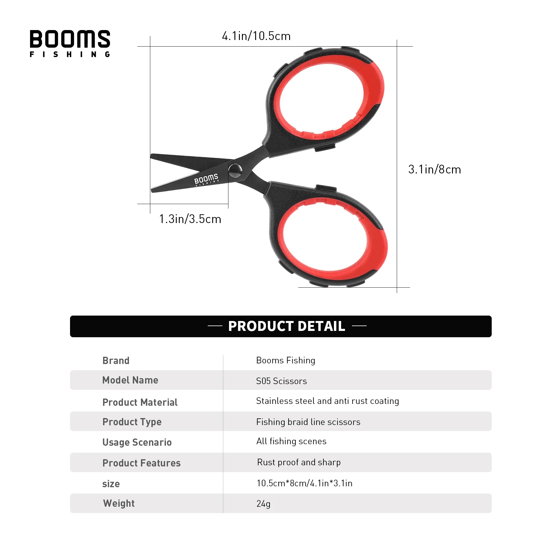 Booms Fishing S05 Braid Wire f - Braided Fishing Line recensione e prezzo