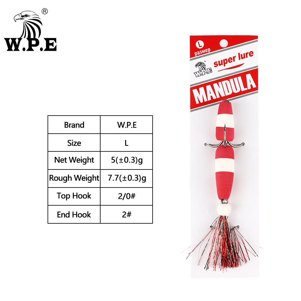 WPE Brand New MANDULA 50 color - Fishing Equipment Brands recensione e prezzo