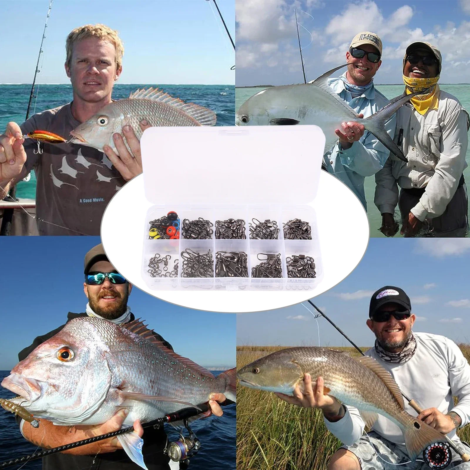 Kit di connettori girevoli da  - Freshwater Fishing Kit recensione e prezzo