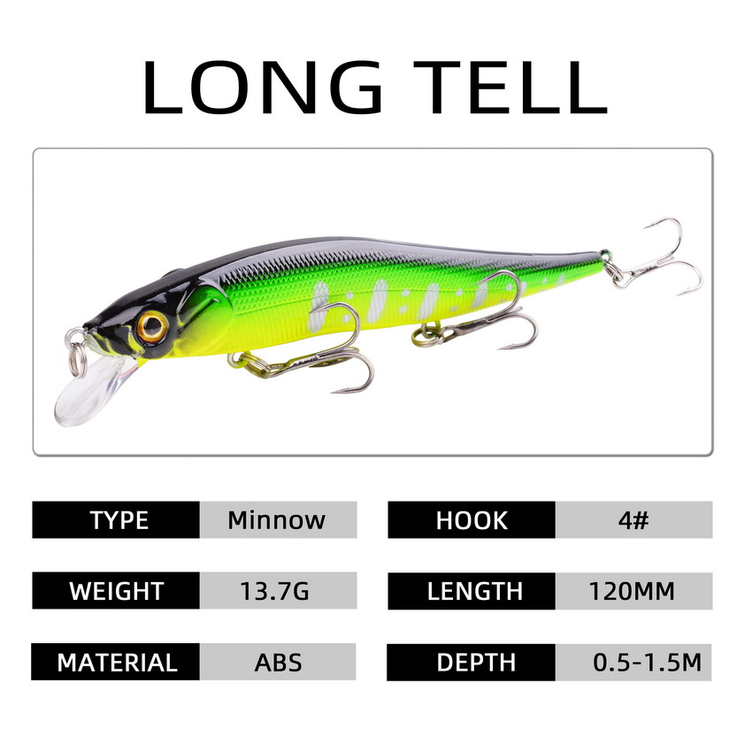 1 pz Esca da Pesca 115mm/14g M - Fishing Equipment For Trout recensione e prezzo