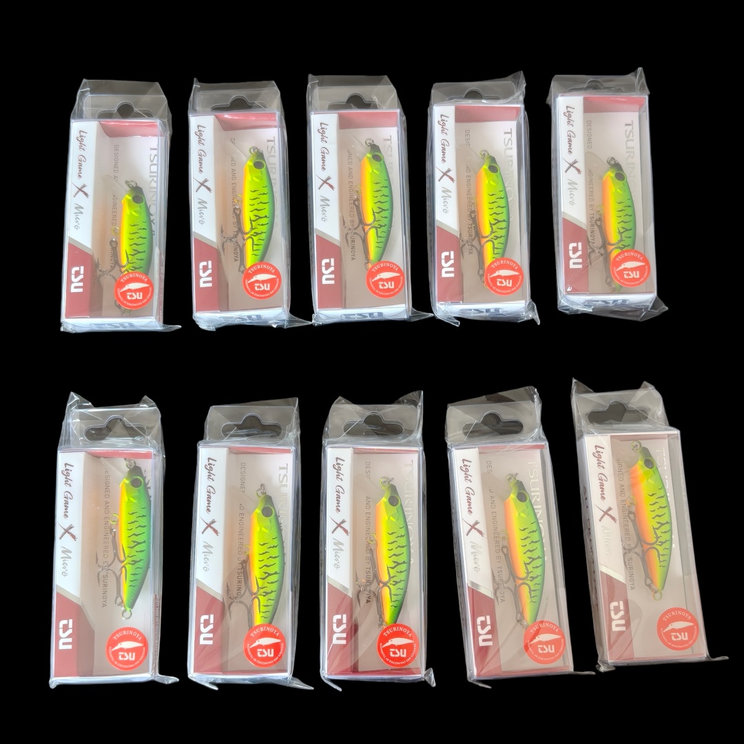 TSURINOYA 10PCS 51mm 5.8g Intr - Fishing Equipment For Trout recensione e prezzo