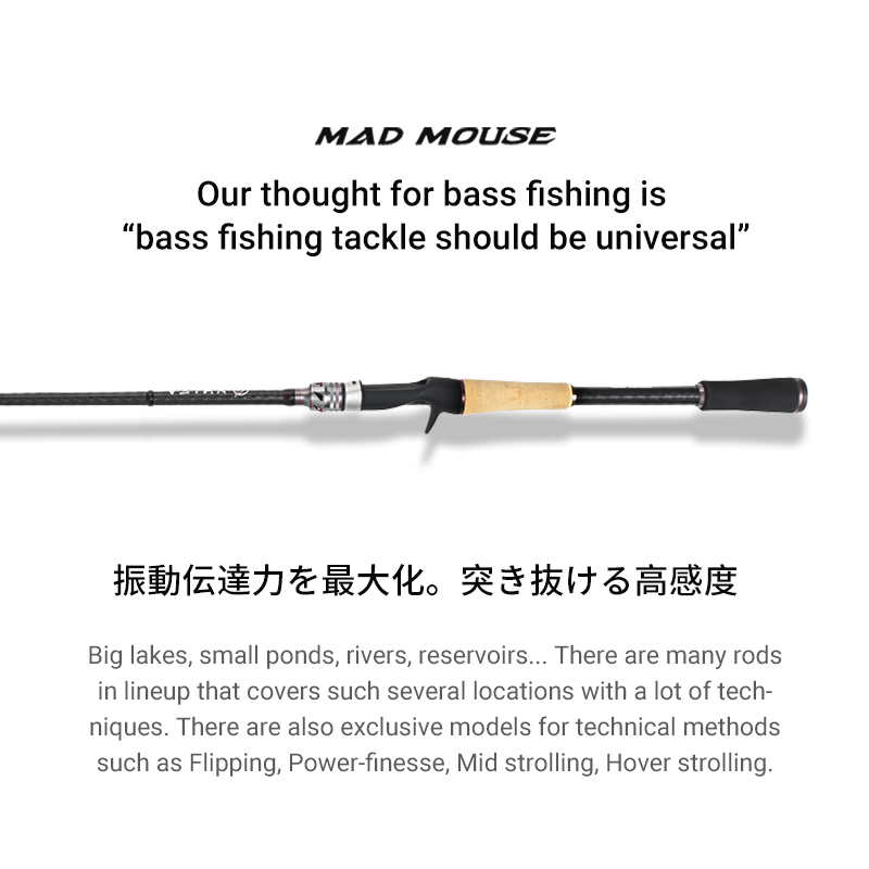 New MADMOUSE Japan Fuji Parts  - Fishing Equipment Japan recensione e prezzo