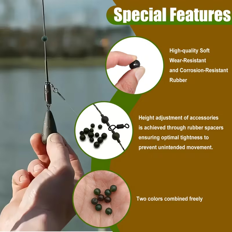 Kit di perline di gomma da pes - Freshwater Fishing Kit recensione e prezzo