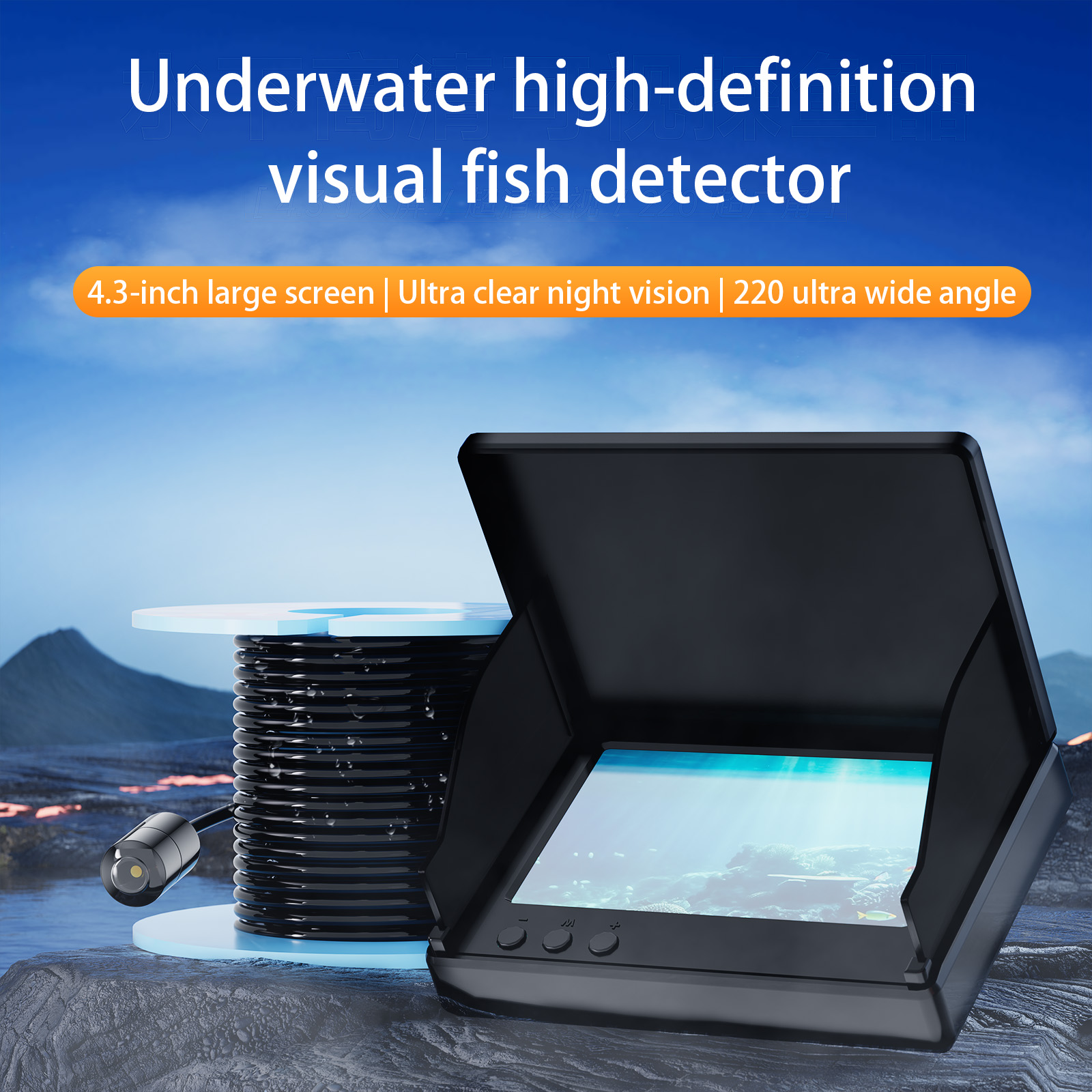 Telecamera Subacquea da Pesca  - Underwater Fishing Camera recensione e prezzo