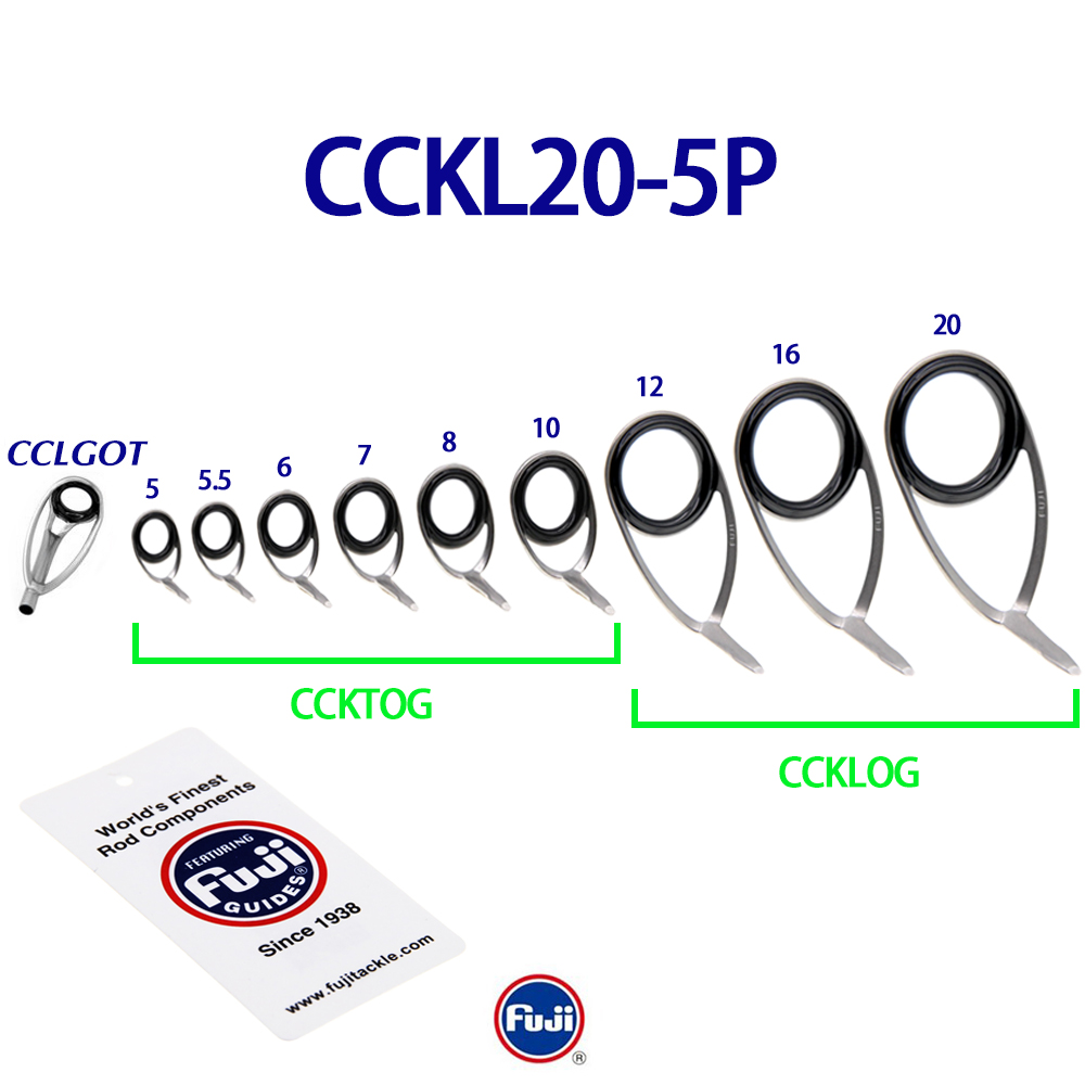 Set di guide O-ring con telaio - Fishing Equipment Brands recensione e prezzo
