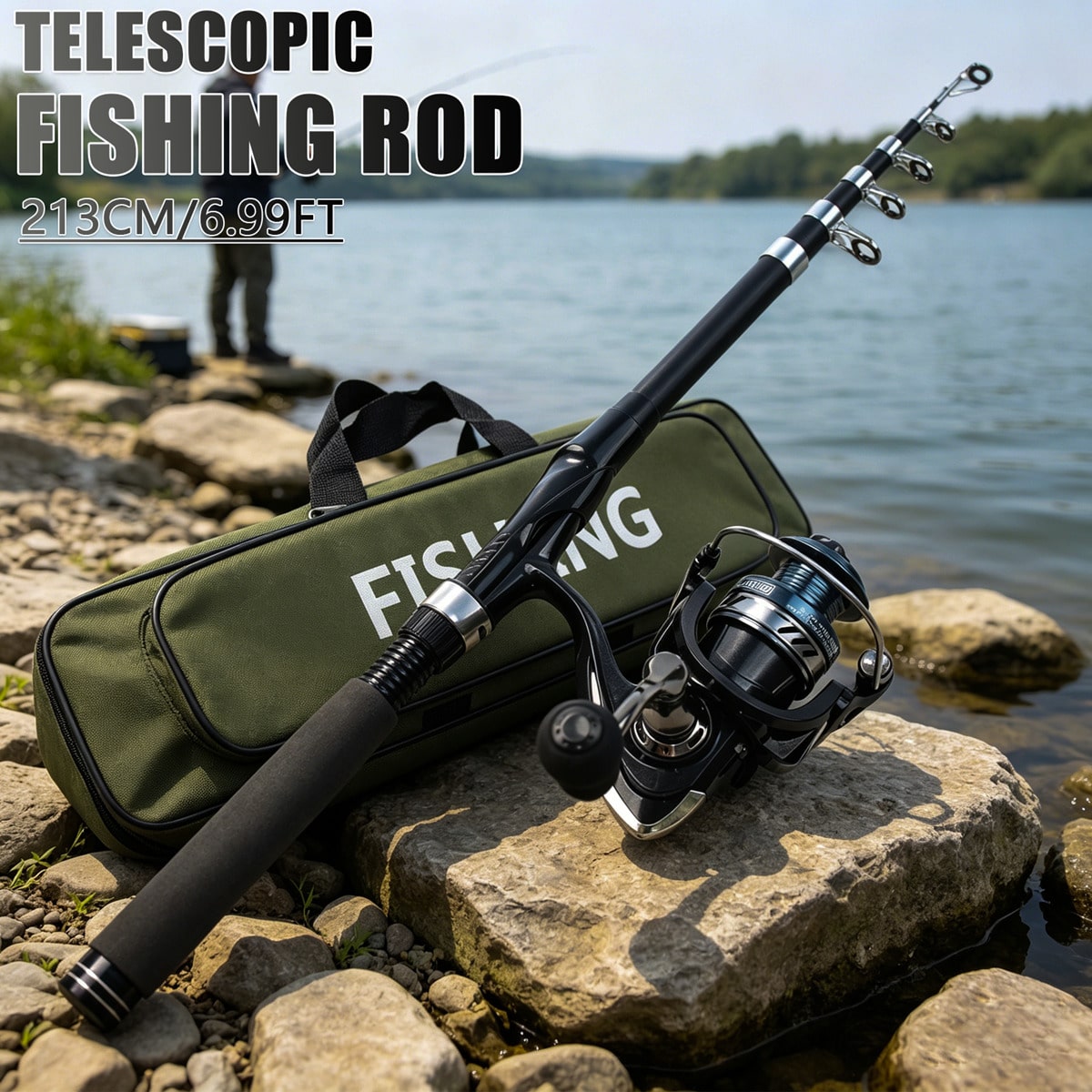 Kit Combo Canna da Pesca Teles - Fishing Equipment Online recensione e prezzo