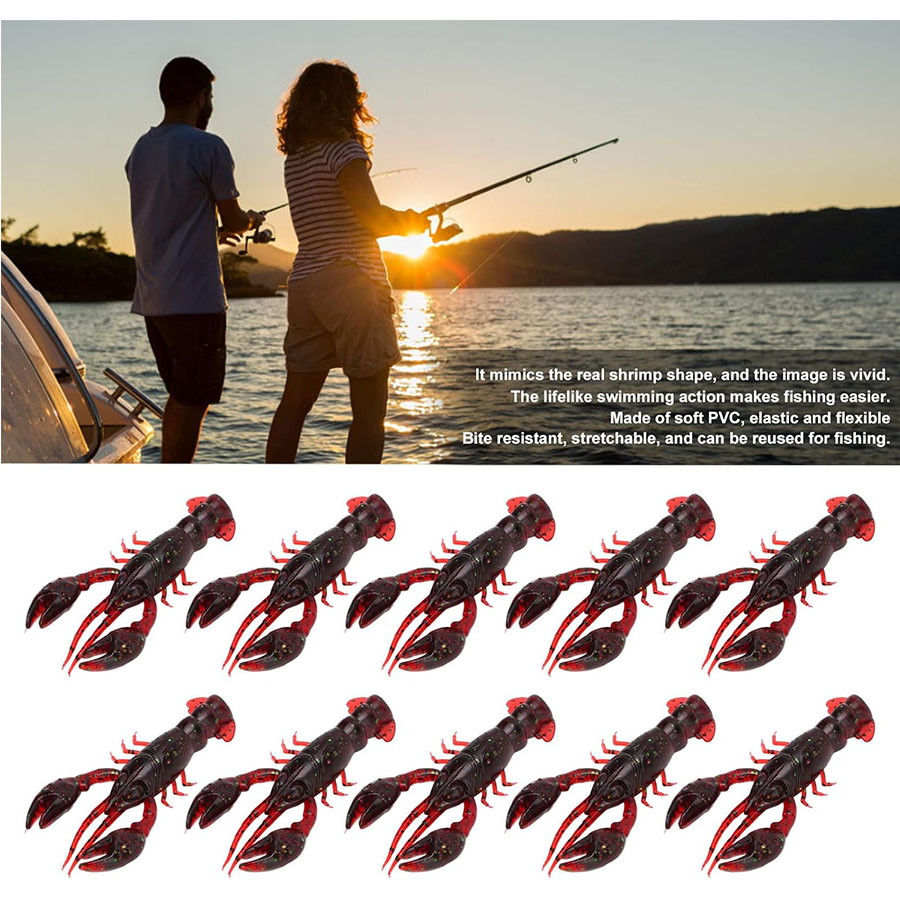 20 pz Gamberi Esca Artificiale - Fishing Equipment For Trout recensione e prezzo