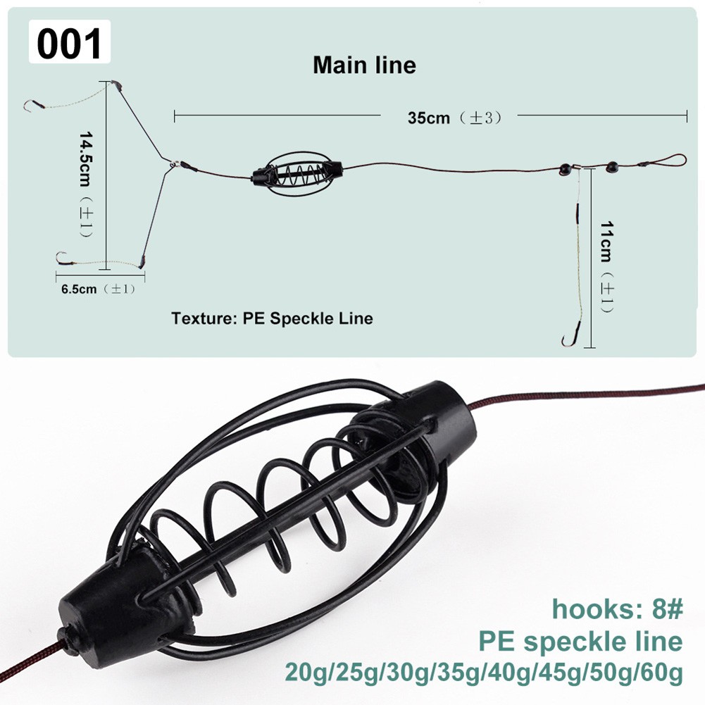1PCS Pesca Alla Carpa Feeder E - Braided Fishing Line recensione e prezzo